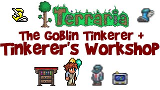 The Goblin Tinkerer amp Tinkerers Workshop Terraria 13 Guide 14 [upl. by Ellekcim]