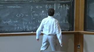 Lecture 5 Operators and the Schrödinger Equation [upl. by Yralih]