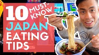 How to EAT JAPAN  10 Must Know Food Tips No One Tells You [upl. by Tessi]