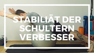 Übung zur Verbesserung der Stabilität von Schultern und Schulterblätter [upl. by Schumer]