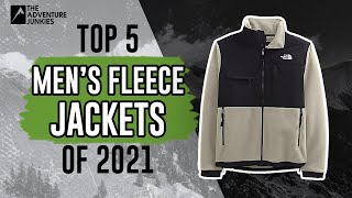 Top 5 Fleece Jackets For Men Of 2021 [upl. by Stempson]