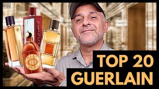 TOP 20 GUERLAIN FRAGRANCES  My Favorite Guerlain Fragrances Perfumes Colognes [upl. by Karlotta]