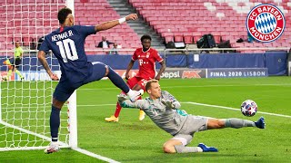 Manuel Neuer Best Saves amp Skills in the Champions League  FC Bayern [upl. by Nadoj]