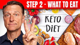 Dr Bergs Guide to Healthy Keto® Eating Step 2  What to Eat [upl. by Atinrev217]