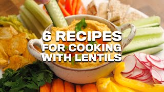 How to Cook with Lentils Protein Packed Vegan Recipes [upl. by Amla]