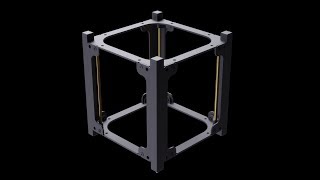 1U CubeSat Structure by EnduroSat [upl. by Nhguahs]