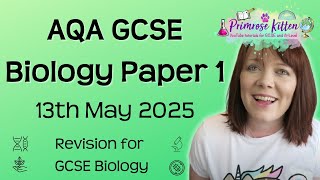 The whole of AQA GCSE Biology Paper 1 Revision  13th May 2025 [upl. by Muns]