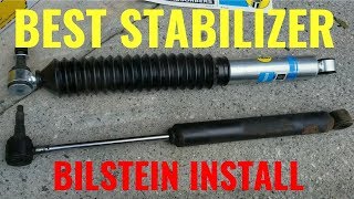 Installing Bilstein Steering Stabilizer  ChevyGMC [upl. by Mintz79]