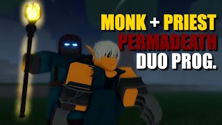 Monk  Priest PERMADEATH Duo Progression  Rune Slayer [upl. by Rus]