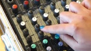 Top Tip for Sound Mixing using a basic analogue mixer [upl. by Nicolina]