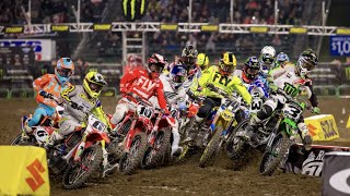 Supercross Rewind  2018 Anaheim 1  450SX Main Event [upl. by Leuqer]