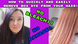 How to remove hair dye  No bleach  No damage  Vitamin C [upl. by Dawes]