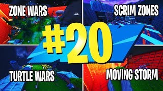 TOP 20 Best SCRIM MAPS In Fortnite Creative  Zone Wars amp Turtle Wars amp Storm  CREATIVE MAP CODES [upl. by Nnail]