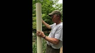 Bird Feeder Baffle Thwarts Raccoons and Squirrels [upl. by Concettina79]