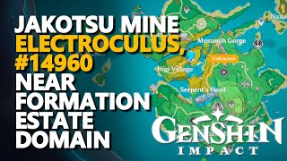 Jakotsu Mine Electroculus Genshin Impact Formation Estate Domain [upl. by Caiaphas]