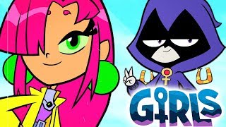 Teen Titans Go en Français  Girl Power  DC Kids [upl. by Tennos]