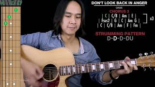 Dont Look Back In Anger Guitar Cover Oasis 🎸 Tabs  Solo [upl. by O'Carroll862]