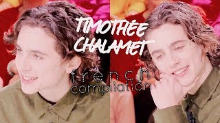 13 Minutes of Timothée Chalamet Speaking French [upl. by Klemm]