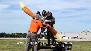 WWI Rotary Engine [upl. by Nodle]