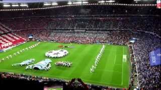 UEFA Champions League Final 2012 Munich  Opening Ceremony [upl. by Mehetabel]