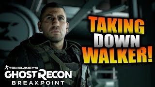 Ghost Recon Breakpoint  Taking Down Walker Tips and Full Fight [upl. by Anelav]