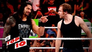 Top 10 Raw moments WWE Top 10 February 15 2016 [upl. by Jeffry]