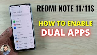 Redmi Note 1111S  How To Use Dual Apps [upl. by Canning944]