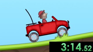 I tried speedrunning Hill Climb Racing and experienced the struggle of keeping your neck intact [upl. by Igal]