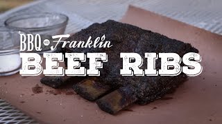 BBQ with Franklin Beef Ribs [upl. by Ailis978]