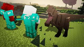 Surviving Dinosaurs in Minecraft [upl. by Nikolaus]