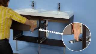 IKEA GODMORGON Double Sink Installation Instructions [upl. by Jeu]