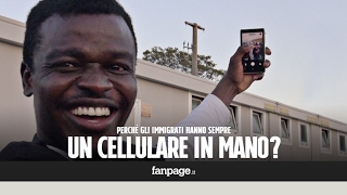 Perché gli immigrati hanno sempre un telefono in mano tutte le risposte alle bufale sui profughi [upl. by Marti504]