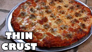 Perfect Chicago ThinCrust Tavern Style Pizza at Home [upl. by Furey]