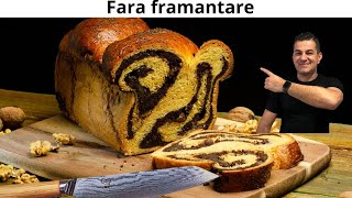 COZONAC cu Nuca  Sebi ✅ Fara Framantare [upl. by Aubrie]