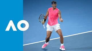 Rafael Nadal vs Nick Kyrgios  Match Highlights R4  Australian Open 2020 [upl. by Llenrod44]