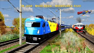 IR 1646  M400 Deda – Miercurea Ciuc [upl. by Billen21]