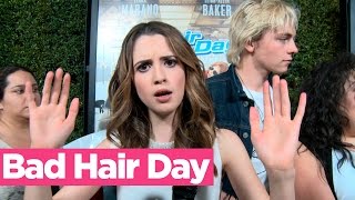 Laura Marano And The Bad Hair Day Red Carpet [upl. by Leake]