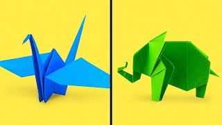 18 ORIGAMIS EN PAPIER FACILES À RÉALISER [upl. by Nehtanhoj]