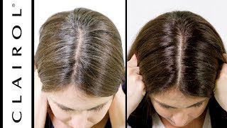 How to Cover Grey Hair at Home  Clairol Root Touch Up [upl. by Tezil]