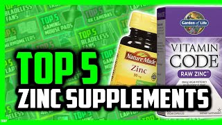 Top 5 Best Zinc Supplements [upl. by Basir]