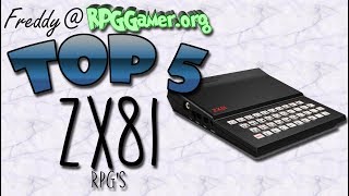 Top 5 ZX81 Role Playing Games [upl. by Primo]