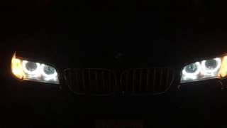 BMW X3 E83 LED Angel Eyes wXenons [upl. by Halsey]