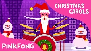 The Santa Band  Christmas Carols  Pinkfong Songs for Children [upl. by Aehsa]