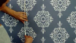 Self Adhesive Wallpaper Installation Guide [upl. by Burkhard]