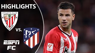 Athletic Club vs Atletico Madrid  LALIGA Highlights  ESPN FC [upl. by Brianna551]