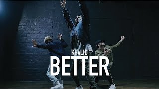 Khalid  BETTER  Choreography by alvindecastro [upl. by Edlitam528]