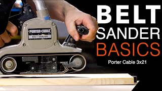 Portable Belt sanders  Beginner Tools [upl. by Dollie754]