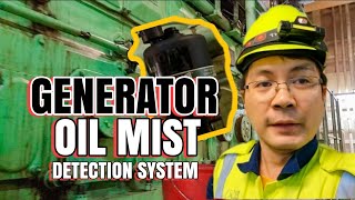 Generator Oil Mist Detection System  Maintenance  Marine Electrician [upl. by Ziladnerb]