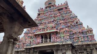 Virtual walk at worlds largest Hindu Temple  Srirangam Temple or the Sri Ranganathaswamy Temple [upl. by Anayet]