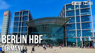 Berlin Hauptbahnhof  Central Station  🇩🇪 Germany 4K HDR Walking Tour [upl. by Riatsila178]